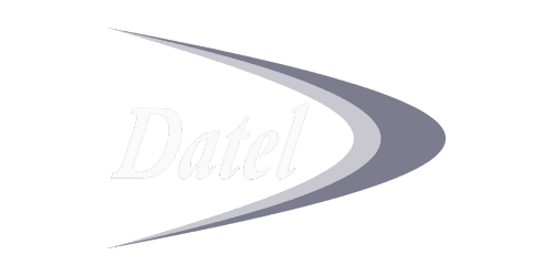 Datel Solutions logo (inverted)